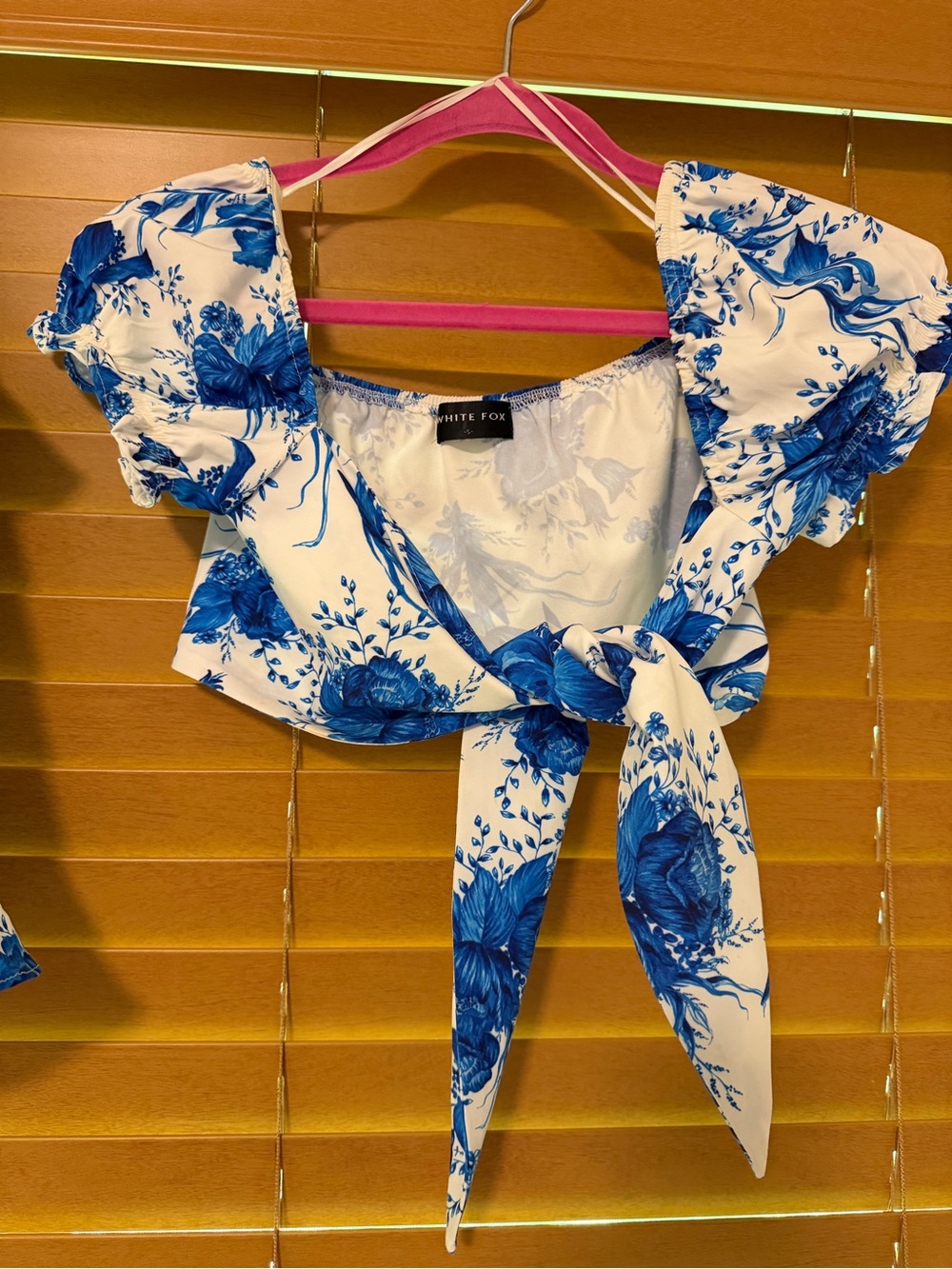 Whitefox Blue & White Floral Two-Piece Set - Picture 6 of 13